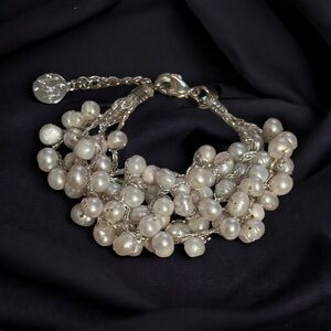 Crossroads multi strand freshwater pearl bracelet